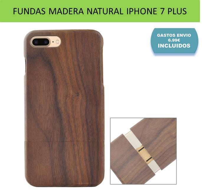 carcasa iphone 7 plus madera carcasa iphone 7 plus madera
